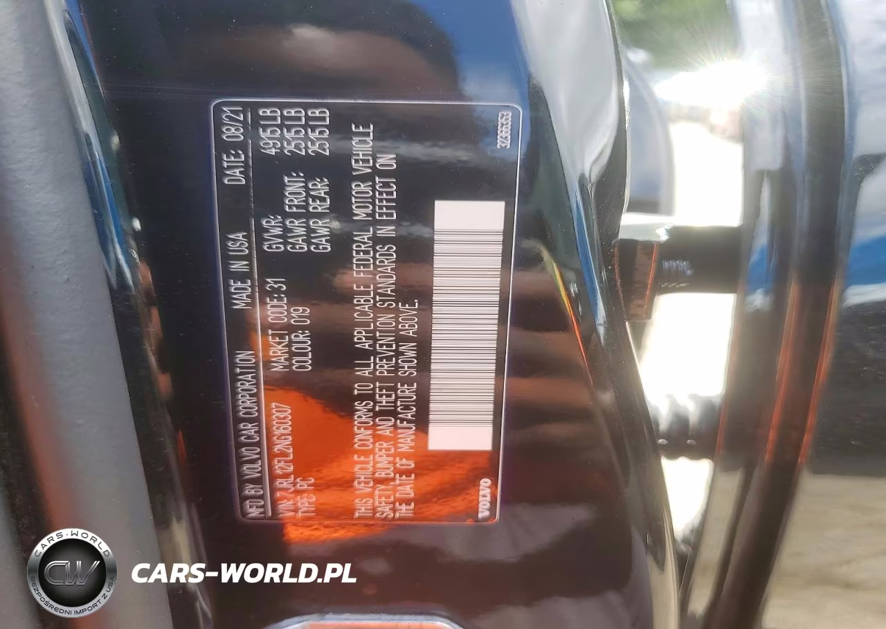 2022 Volvo S60 B5 Inscription VIN:7JRL12FL2NG160307 - 12