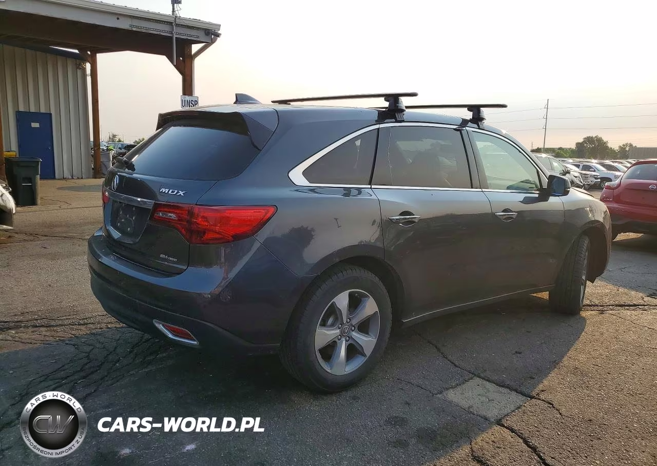 2015 Acura Mdx VIN:5FRYD4H25FB010035 - 3