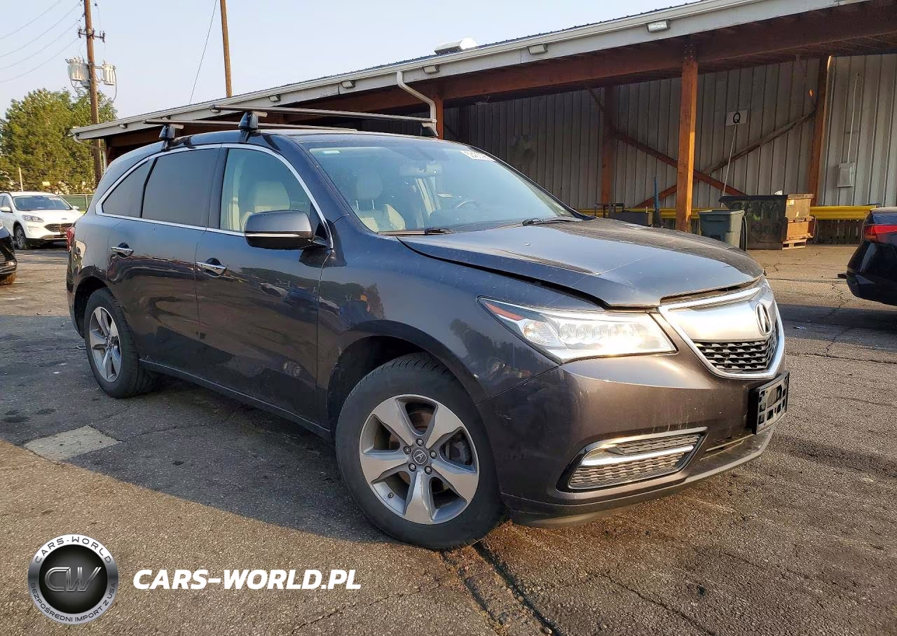 2015 Acura Mdx VIN:5FRYD4H25FB010035 - 4