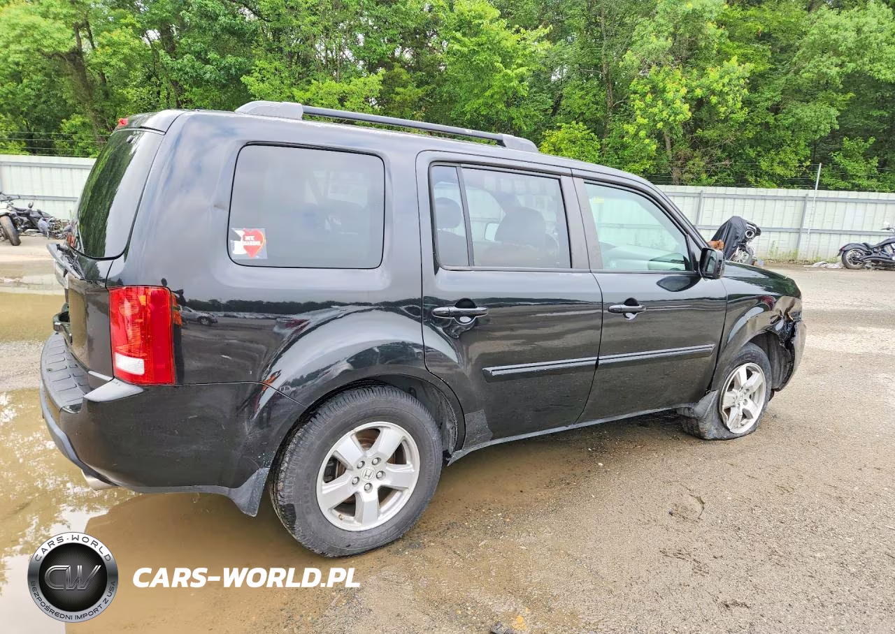 2010 Honda Pilot Ex VIN:5FNYF3H46AB021576 - 3