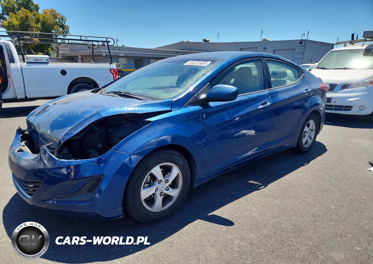 2014 Hyundai Elantra Se – zdjęcie 1 z 12