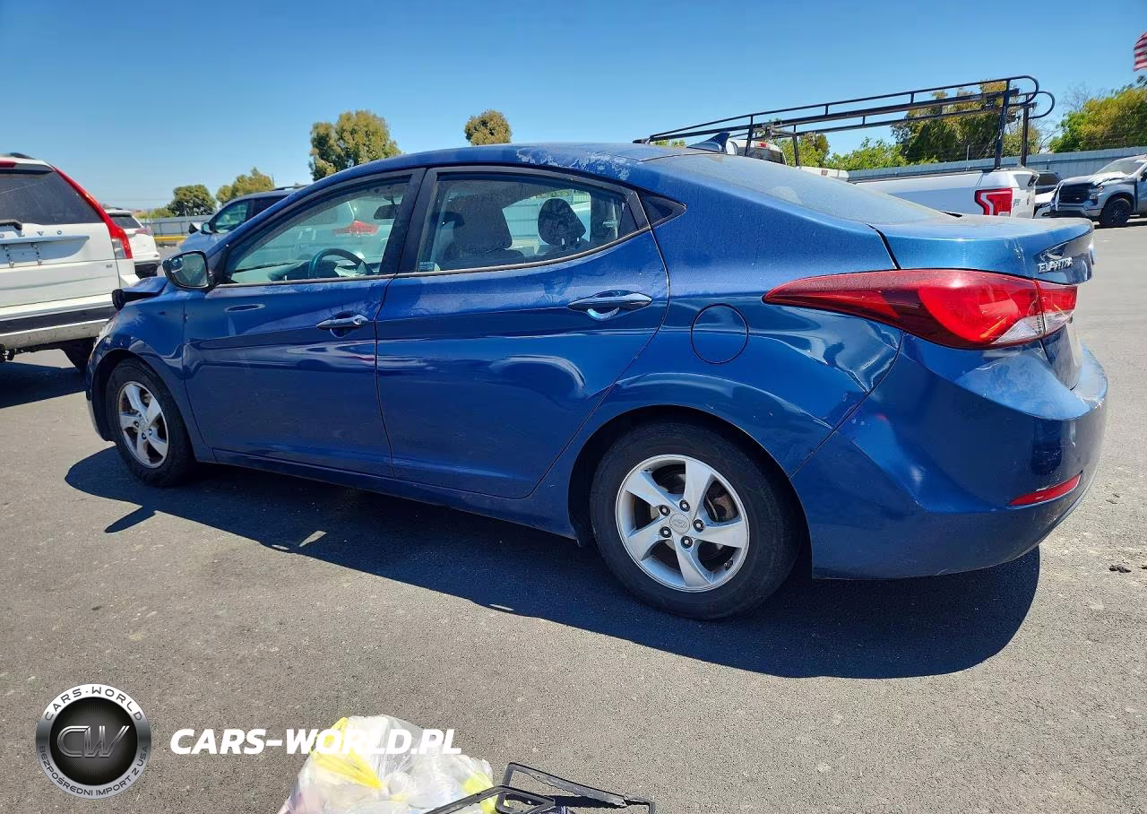 2014 Hyundai Elantra Se VIN:KMHDH4AE8EU203192 - 2