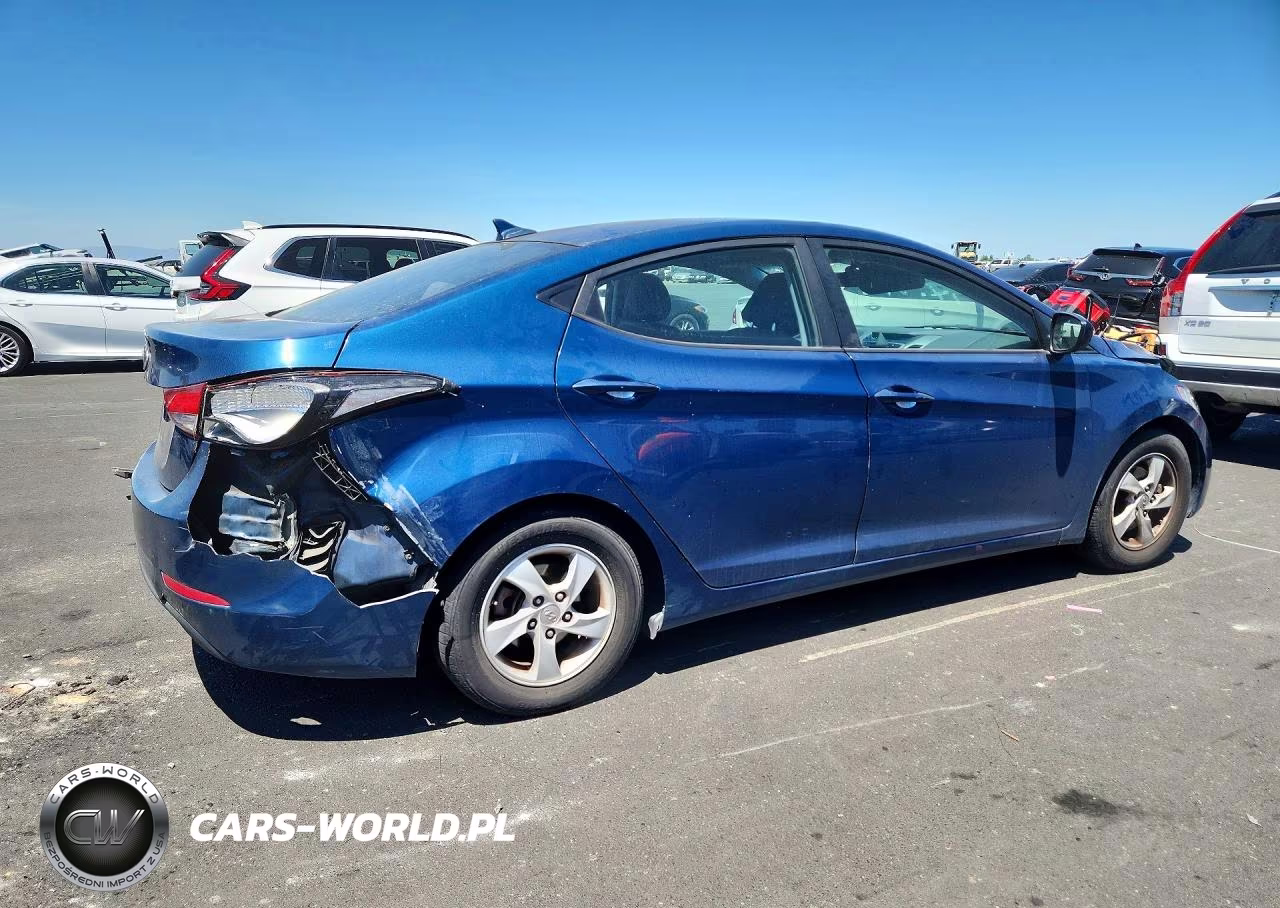 2014 Hyundai Elantra Se VIN:KMHDH4AE8EU203192 - 3