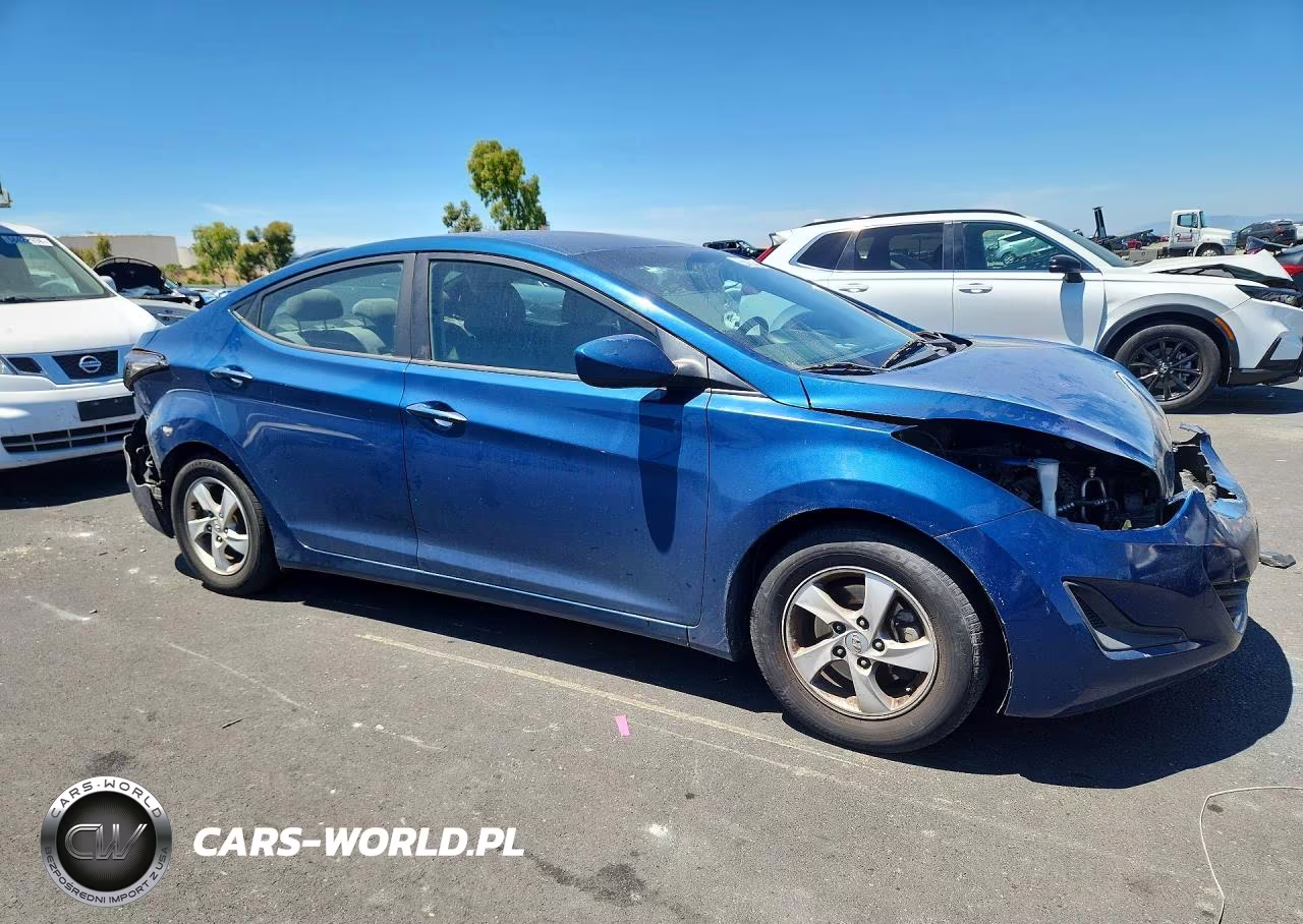 2014 Hyundai Elantra Se VIN:KMHDH4AE8EU203192 - 4