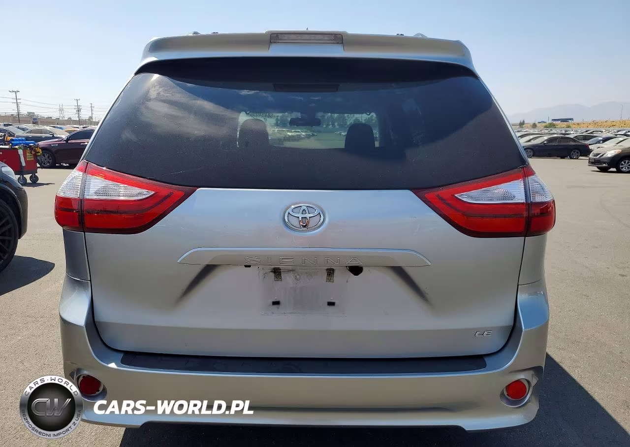 2019 Toyota Sienna Le VIN:5TDKZ3DC7KS998961 - 6