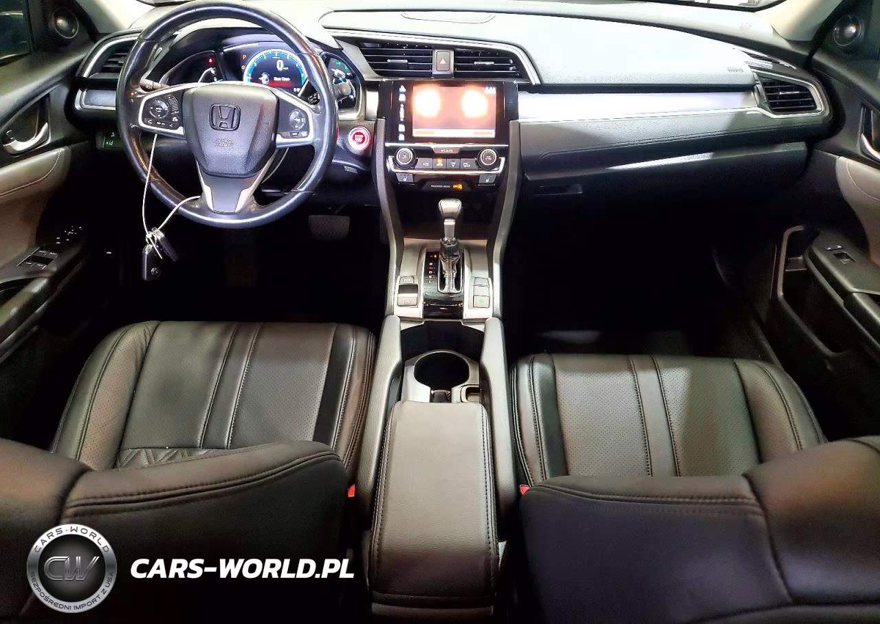 2018 Honda Civic Touring VIN:JHMFC1F97JX032058 - 8