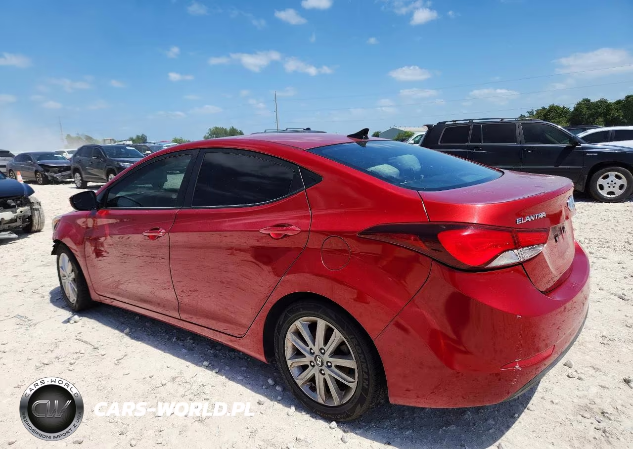 2016 Hyundai Elantra Se VIN:KMHDH4AE6GU623343 - 2