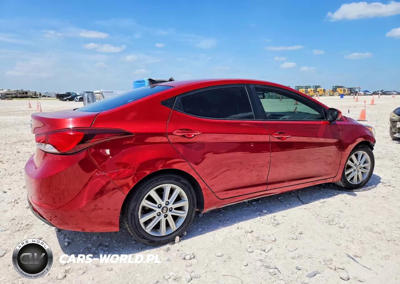 2016 Hyundai Elantra Se VIN:KMHDH4AE6GU623343 - 3
