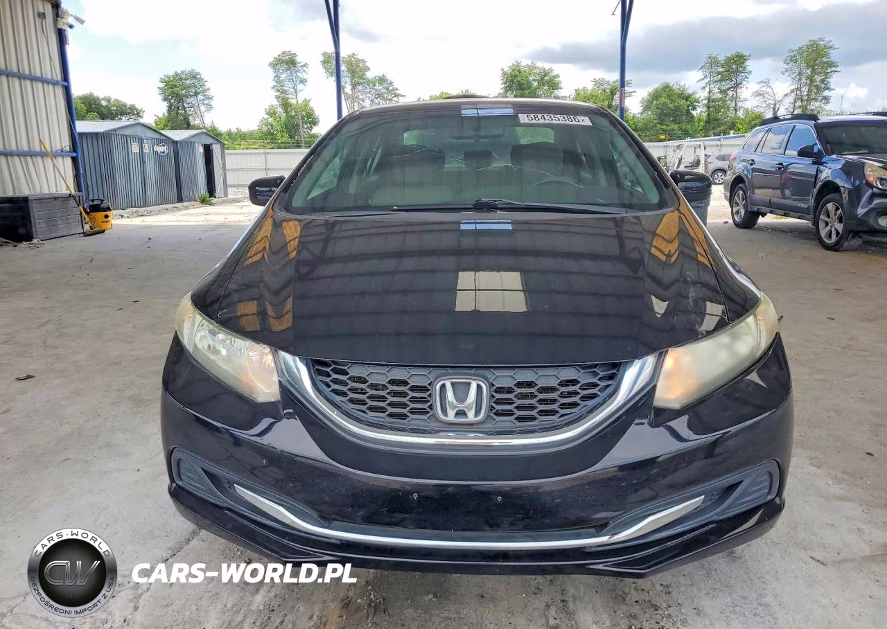 2014 Honda Civic Lx VIN:19XFB2F5XEE016031 - 5