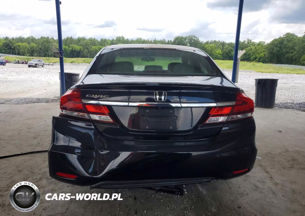 2014 Honda Civic Lx VIN:19XFB2F5XEE016031 - 6