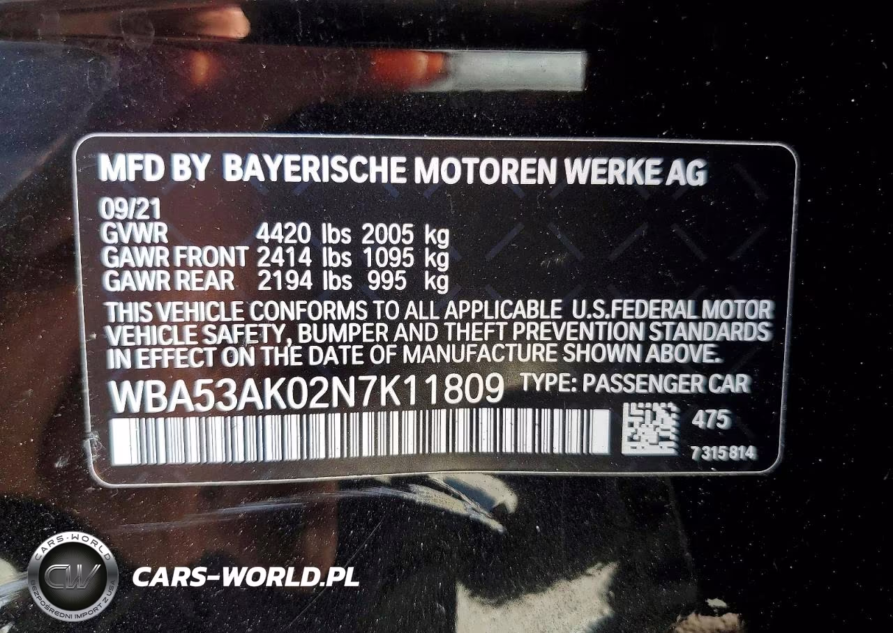 2022 BMW 228I VIN:WBA53AK02N7K11809 - 12