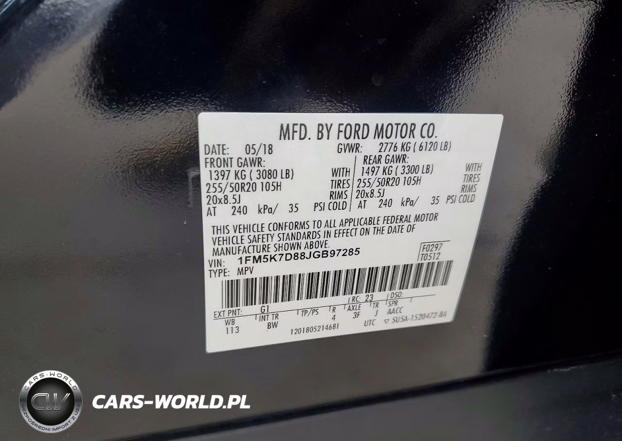 2018 FORD EXPLORER XLT VIN:1FM5K7D88JGB97285 - 12