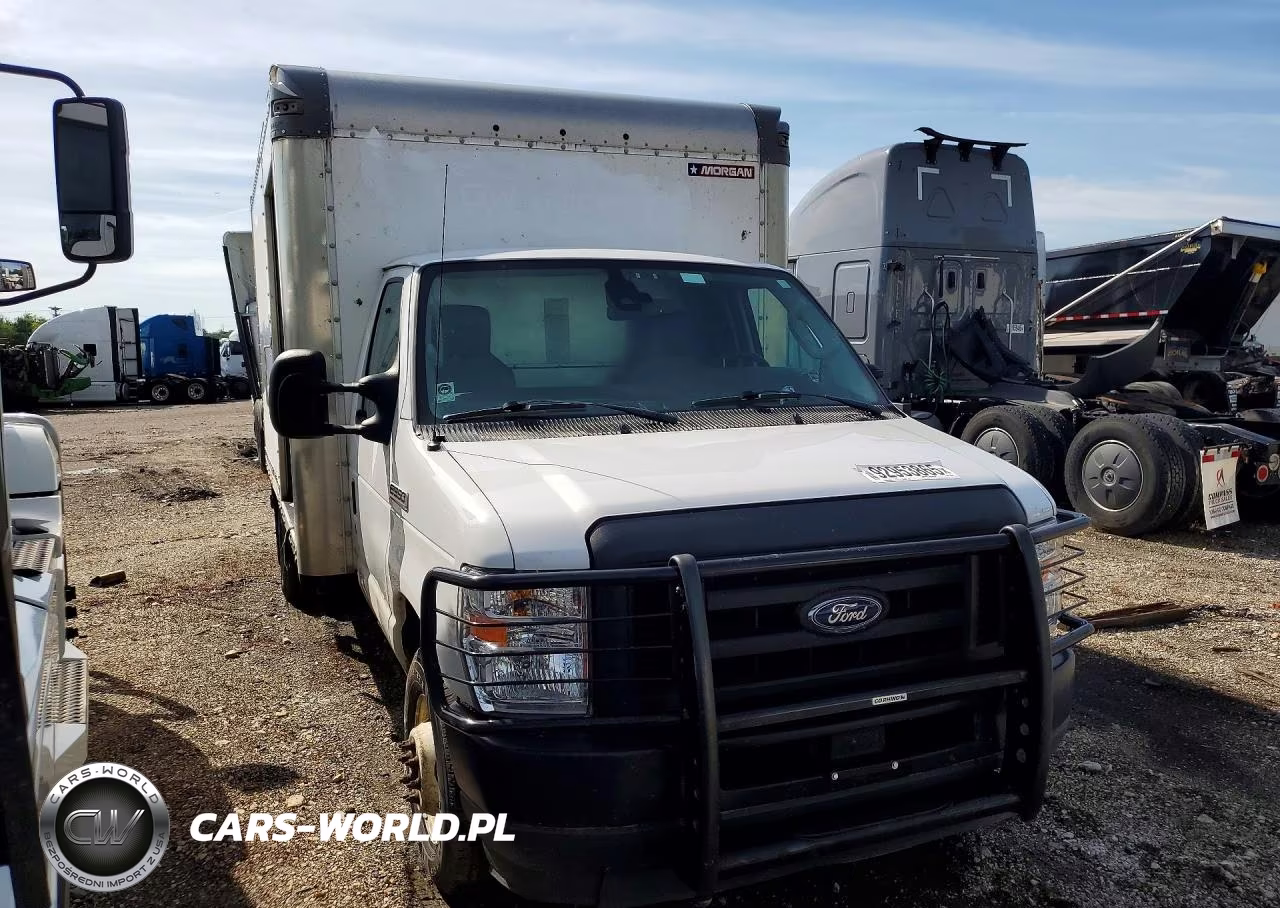 2021 Ford Econoline E350 Super Duty Cutaway Van VIN:1FDWE3FN8MDC12459 - 4