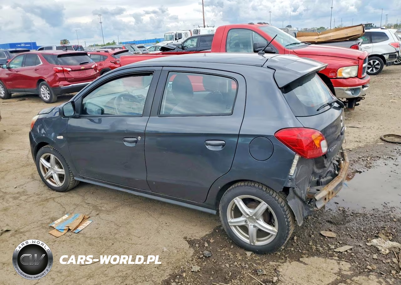 2015 Mitsubishi Mirage De VIN:ML32A3HJ6FH014163 - 2