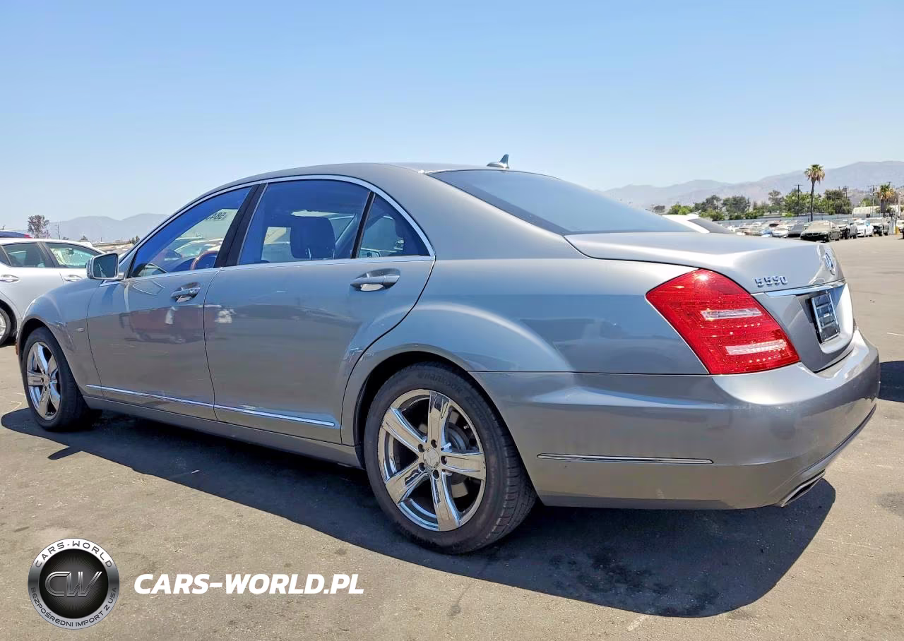 2012 Mercedes-Benz S 550 VIN:WDDNG7DB1CA490863 - 2
