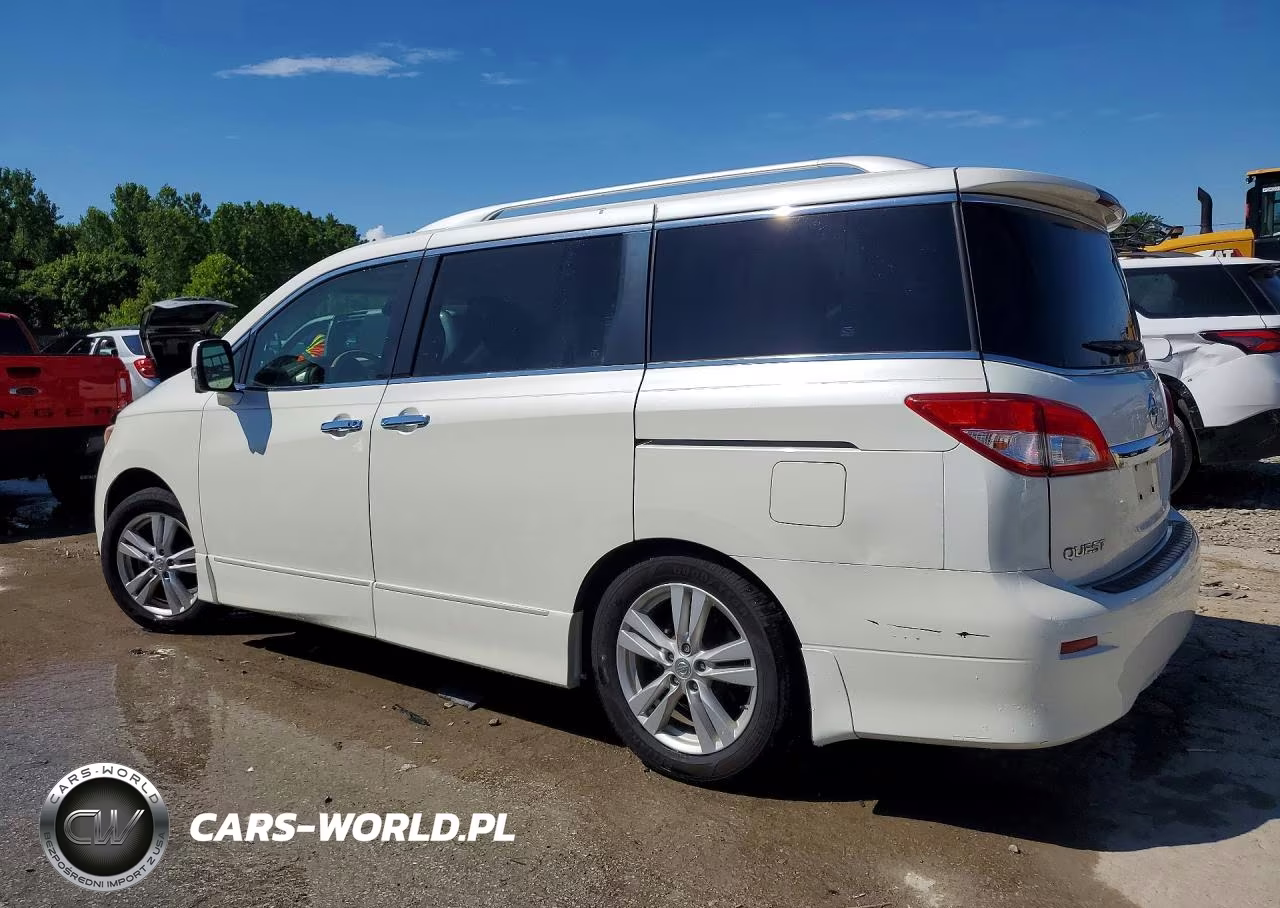 2014 Nissan Quest 3.5 Le VIN:JN8AE2KP2E9107490 - 2