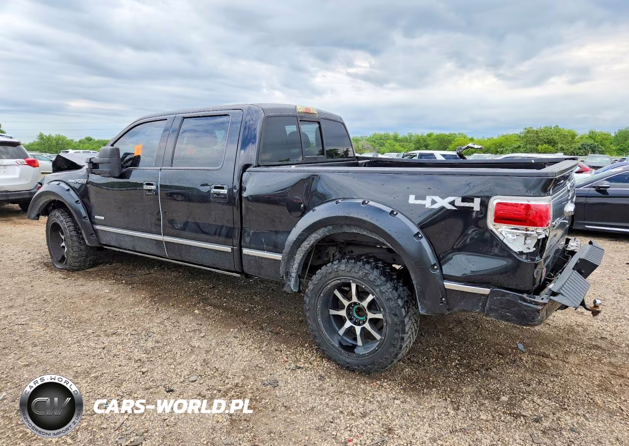 2012 Ford F150 Supercrew VIN:1FTFW1ETXCFC91075 - 2
