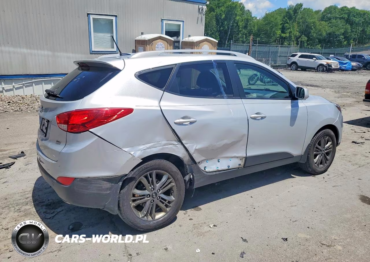2014 Hyundai Tucson VIN:KM8JUCAGXEU878665 - 3