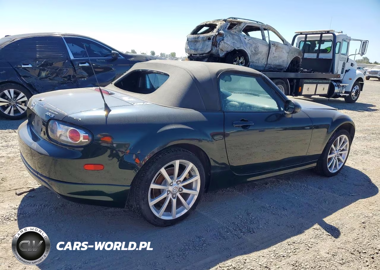 2007 Mazd Mx-5 Miata VIN:JM1NC25F370130130 - 3