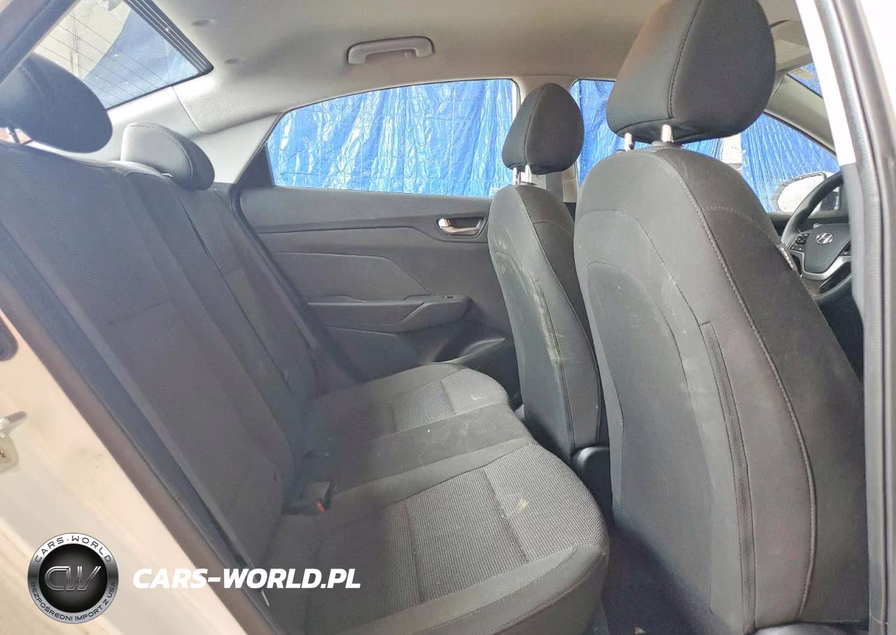 2020 Hyundai Accent Se VIN:3KPC24A6XLE113581 - 10