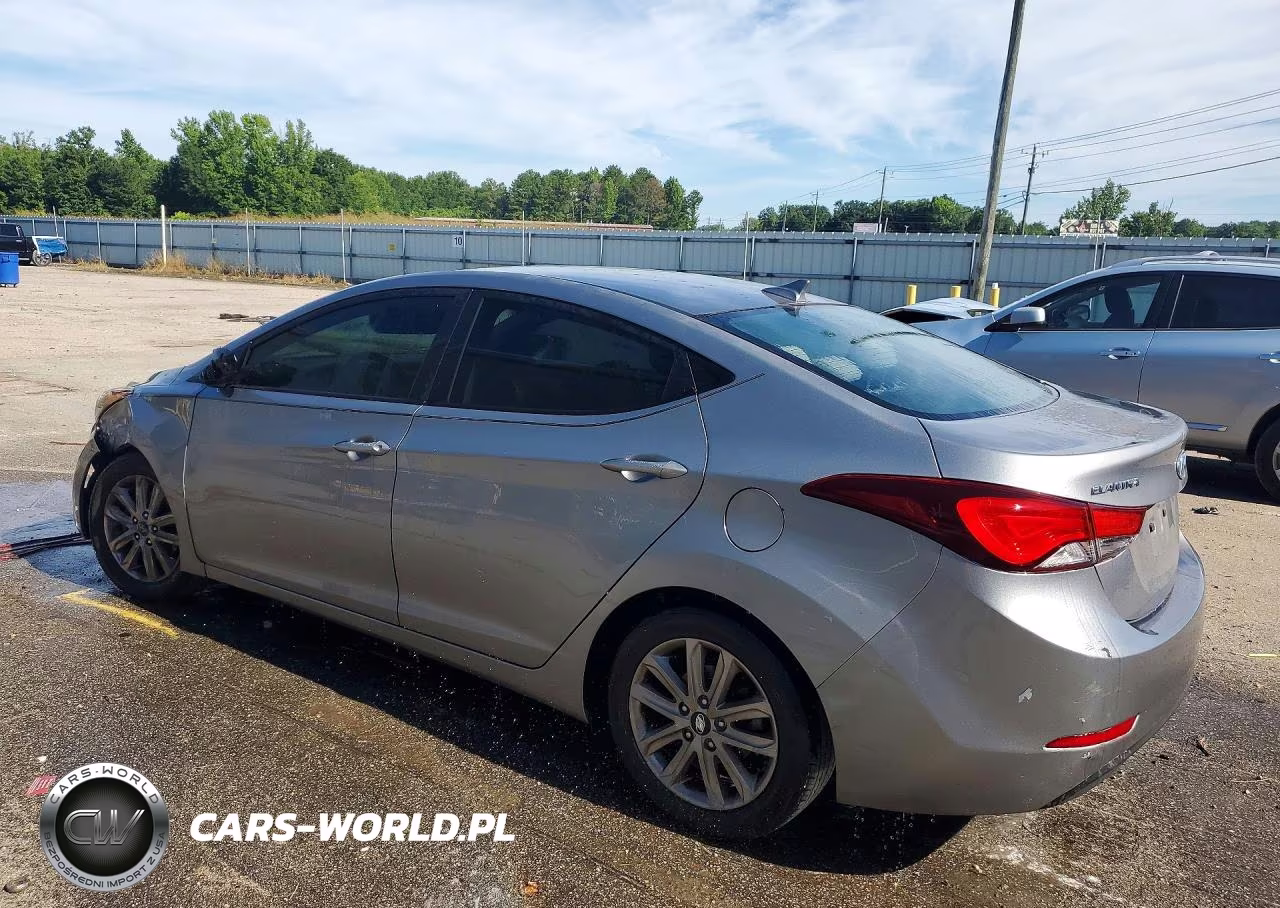 2014 Hyundai Elantra Se VIN:KMHDH4AE3EU031234 - 2