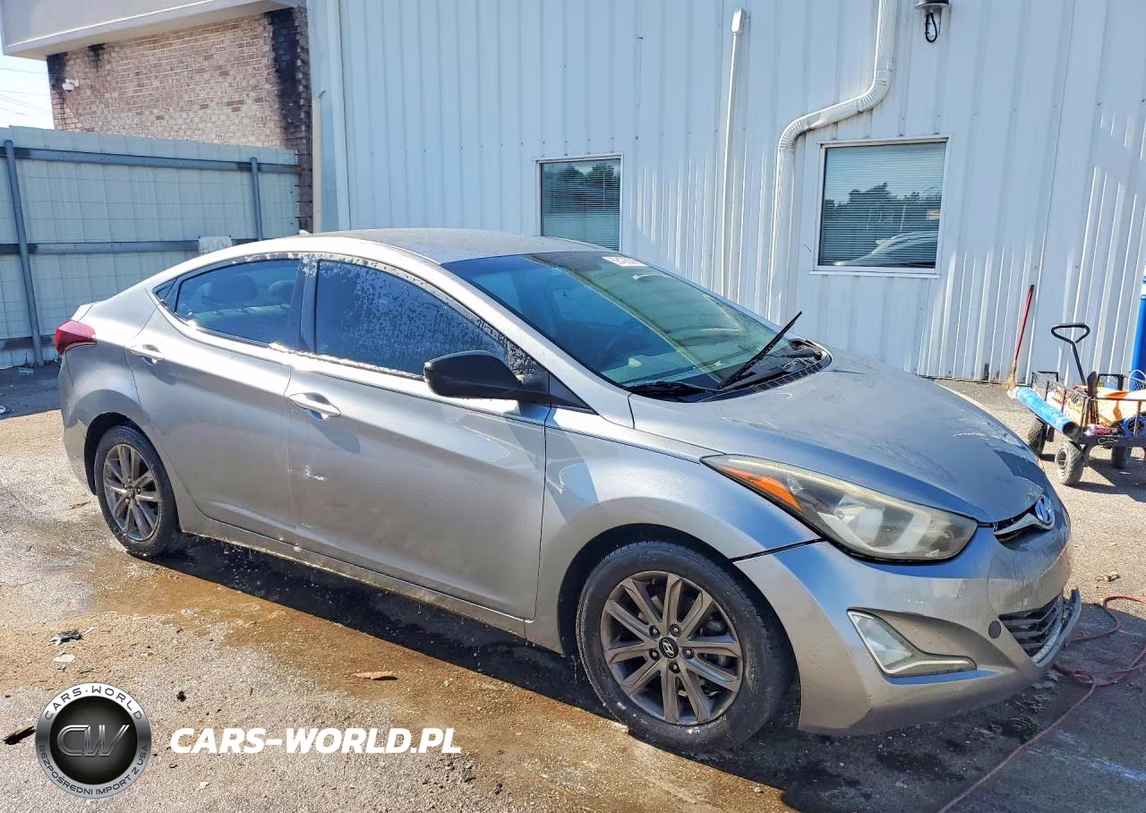 2014 Hyundai Elantra Se VIN:KMHDH4AE3EU031234 - 4
