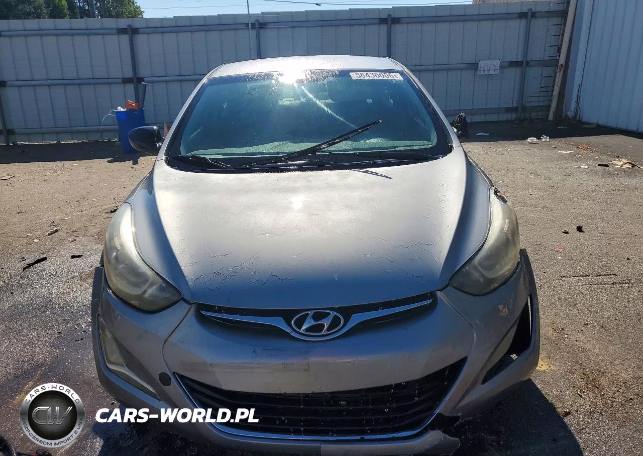 2014 Hyundai Elantra Se VIN:KMHDH4AE3EU031234 - 5