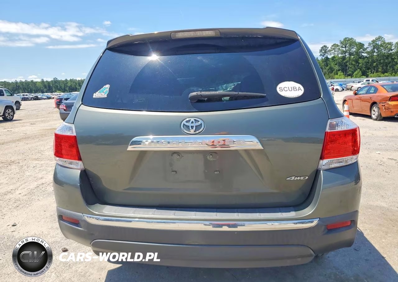 2013 Toyota Highlander Base VIN:5TDBK3EH0DS198536 - 6