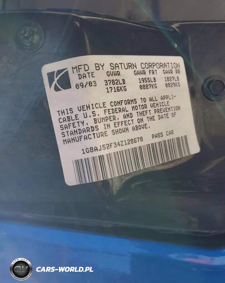 2004 Saturn Ion Level 2 VIN:1G8AJ52F34Z128678 - 13