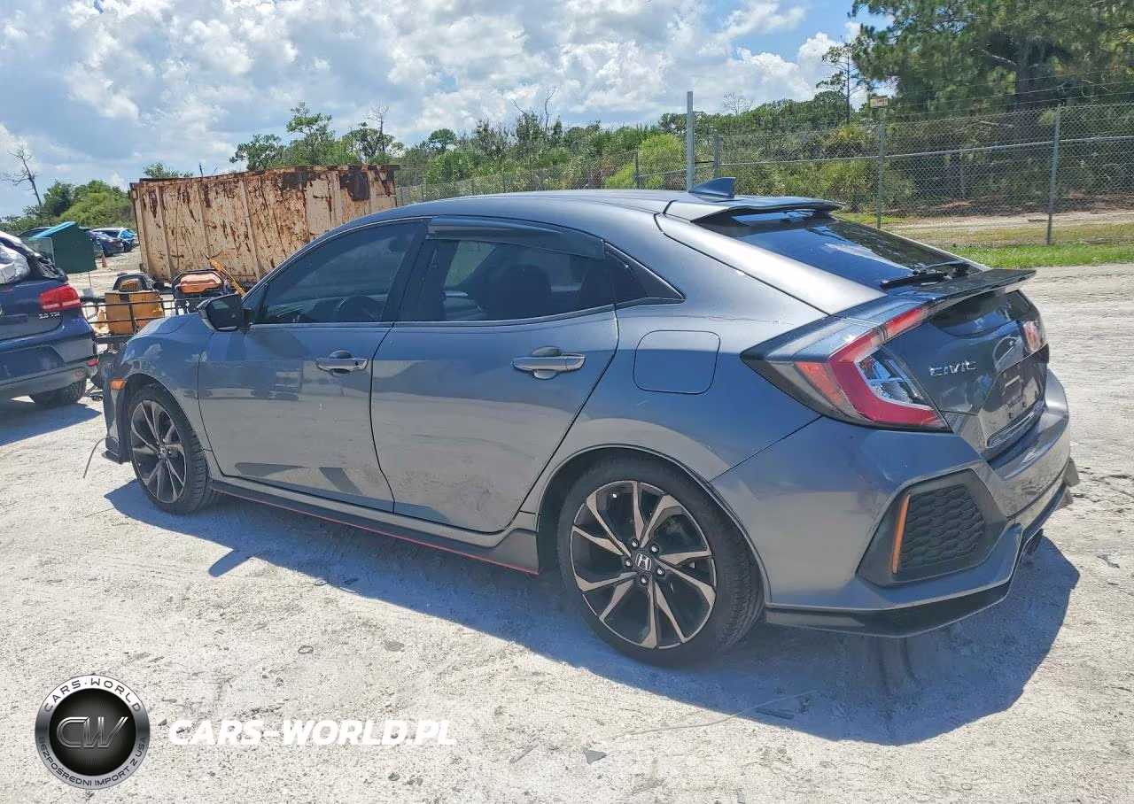 2018 Honda Civic Sport VIN:SHHFK7H42JU237207 - 2