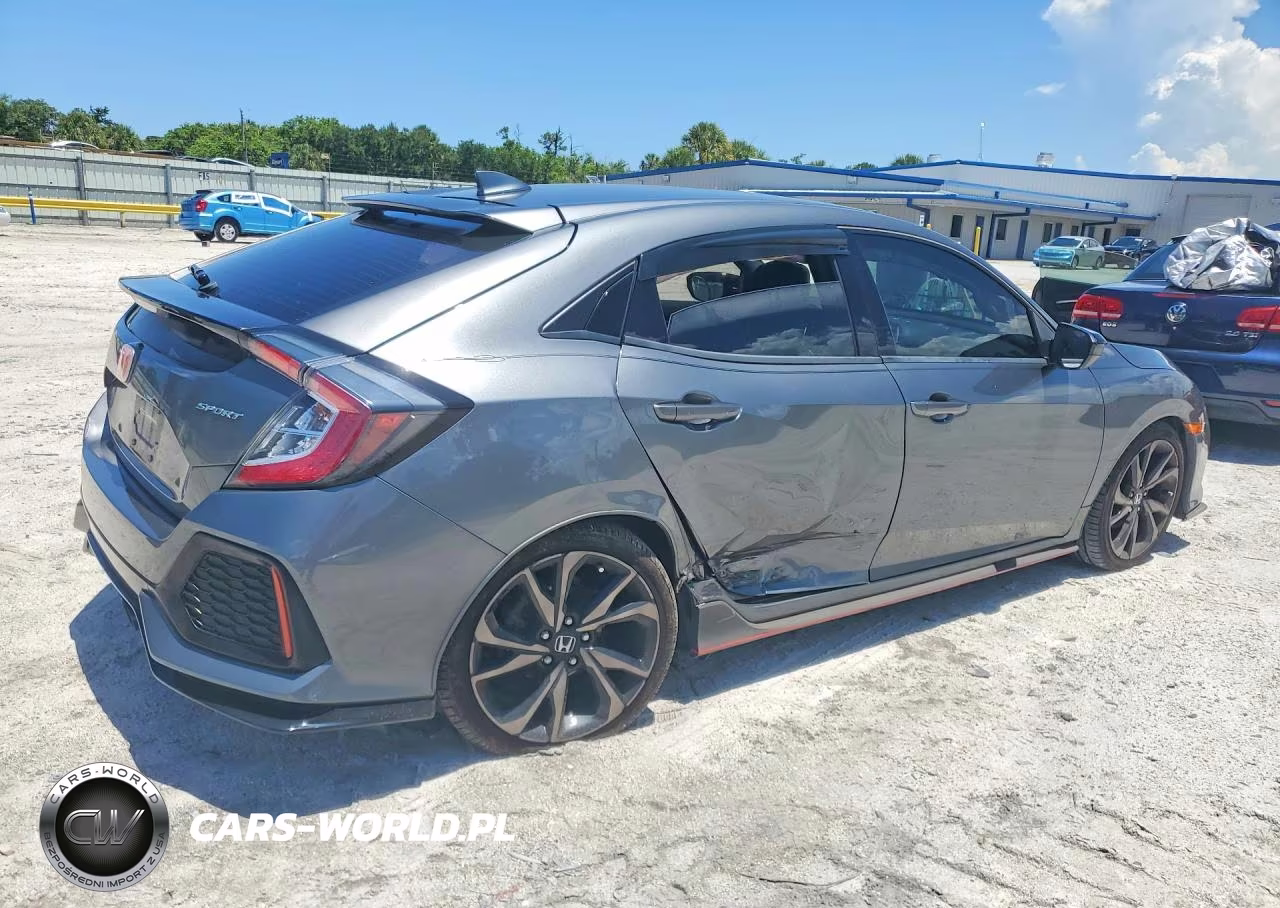 2018 Honda Civic Sport VIN:SHHFK7H42JU237207 - 3