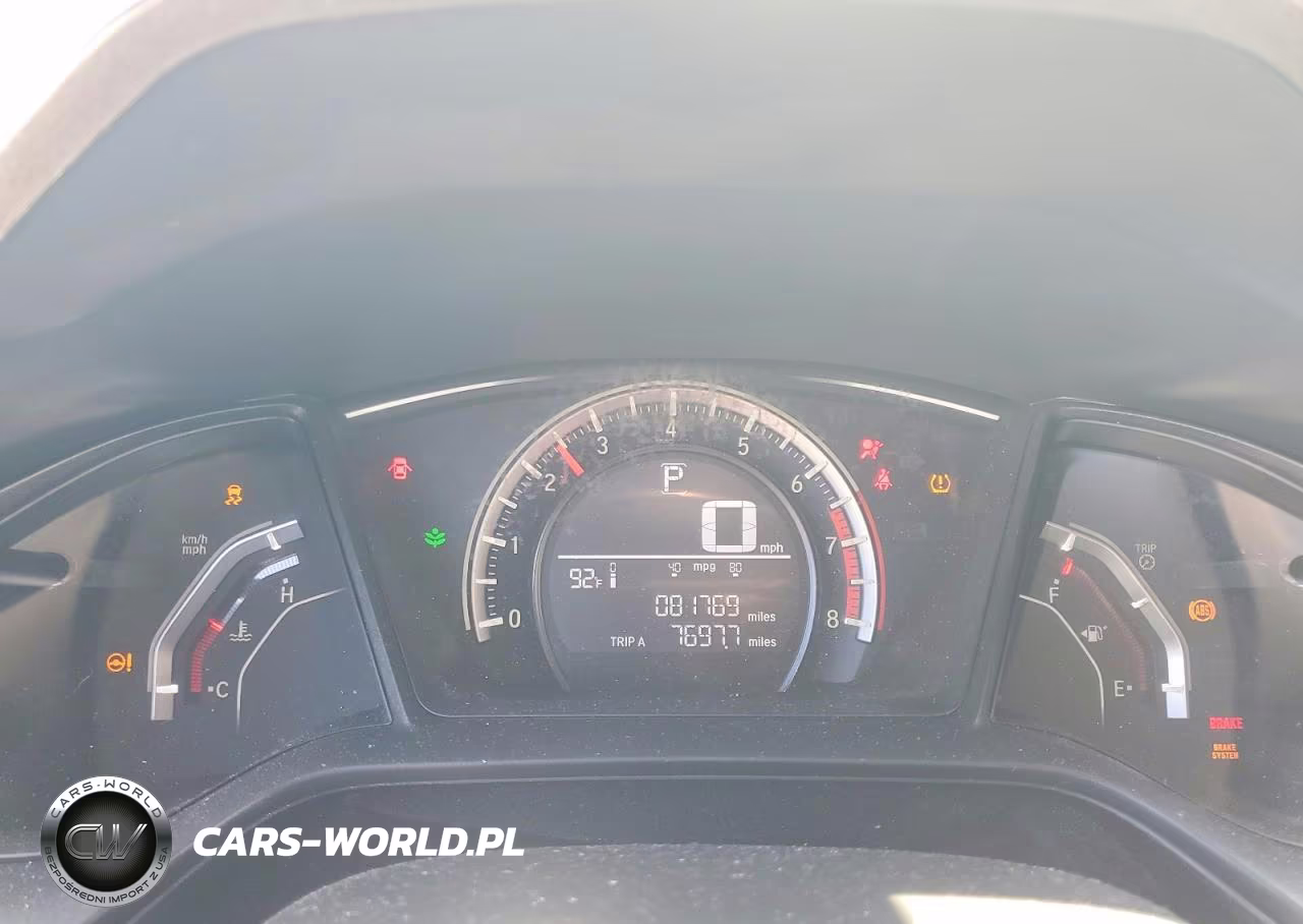 2018 Honda Civic Sport VIN:SHHFK7H42JU237207 - 9