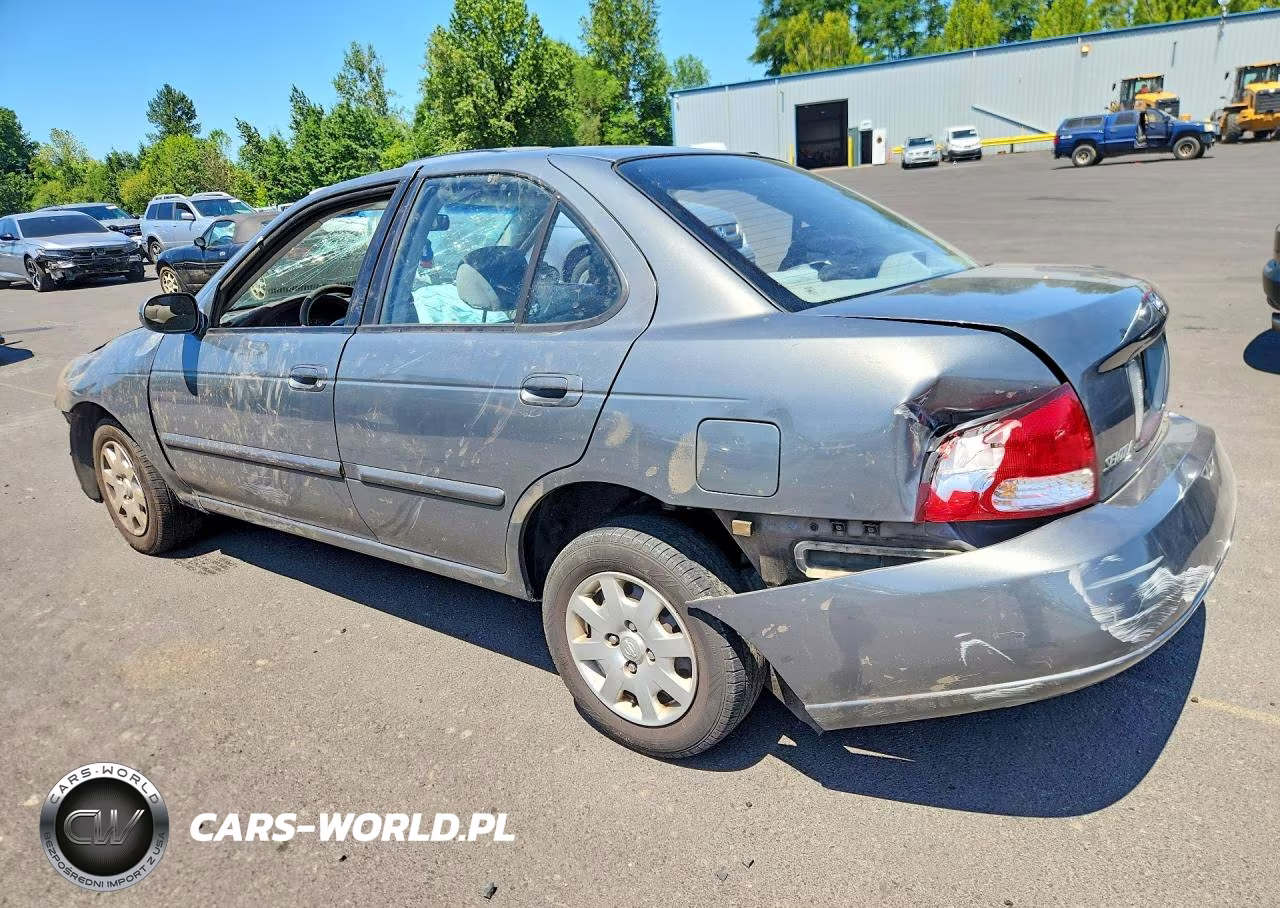 2000 Nissan Sentra Xe VIN:3N1CB51D9YL326676 - 2