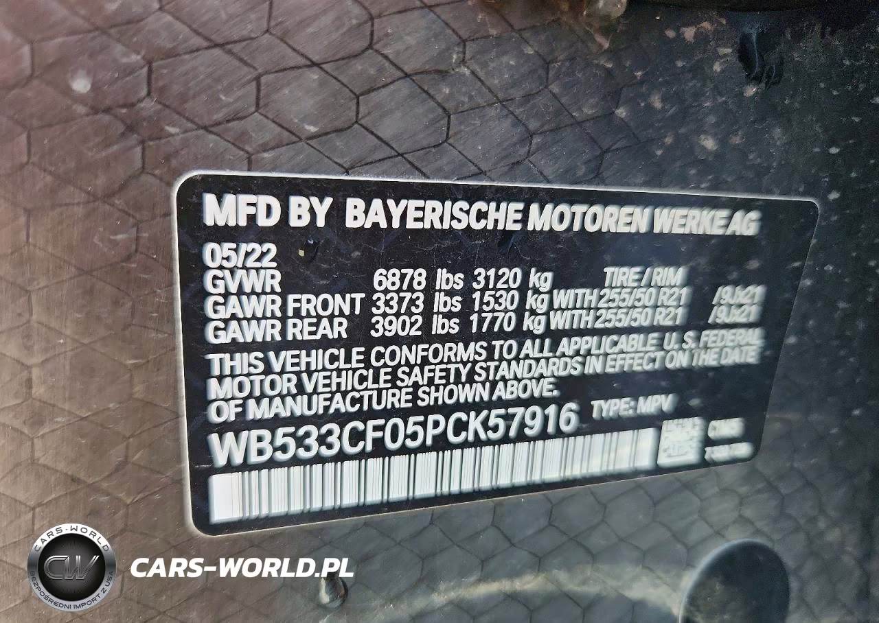 2023 BMW Ix M60 VIN:WB533CF05PCK57916 - 13