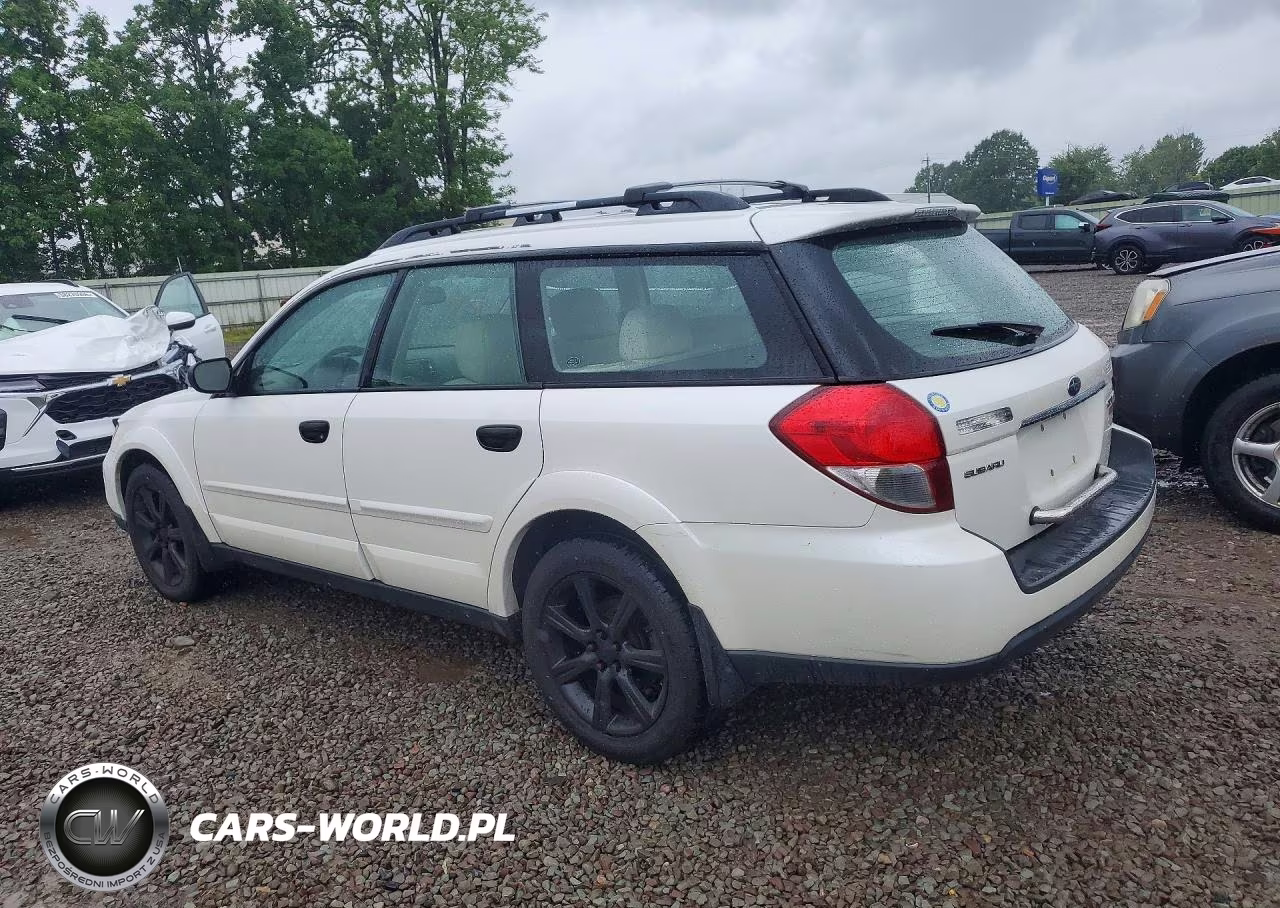 2008 Subaru Outback 2.5I VIN:4S4BP61C387364721 - 2