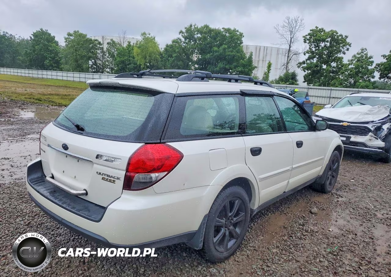 2008 Subaru Outback 2.5I VIN:4S4BP61C387364721 - 3