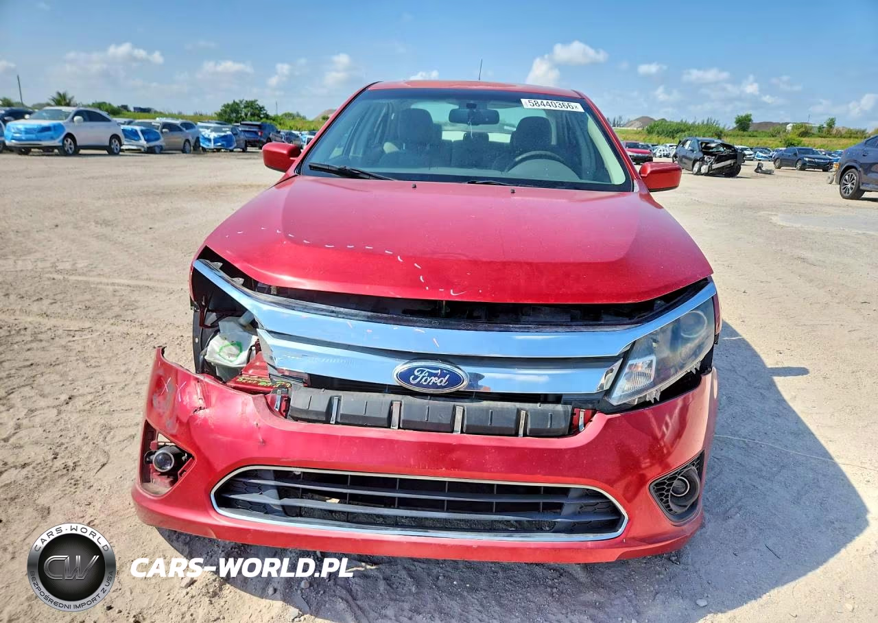 2010 Ford Fusion Se VIN:3FAHP0HA7AR309760 - 5