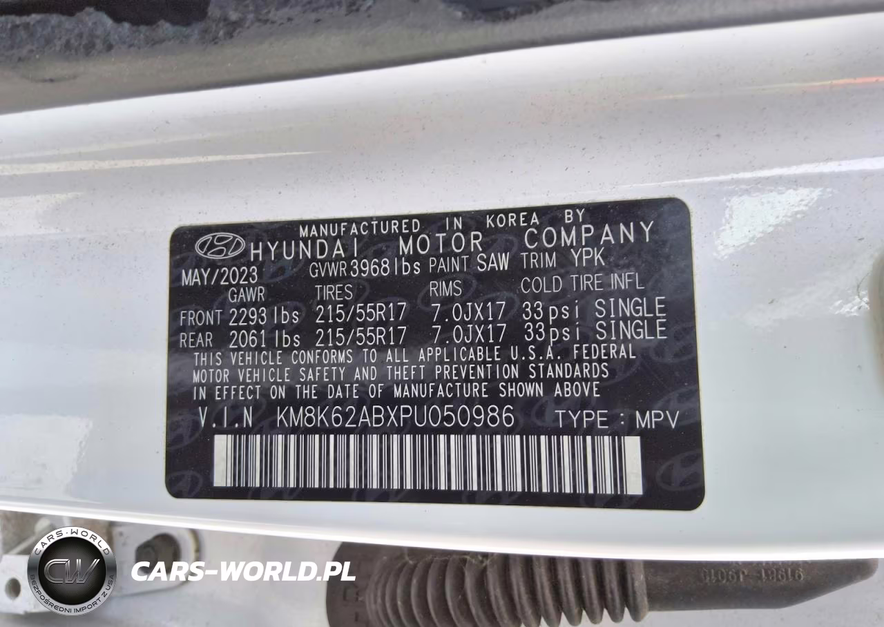 2023 Hyundai Kona Sel VIN:KM8K62ABXPU050986 - 13
