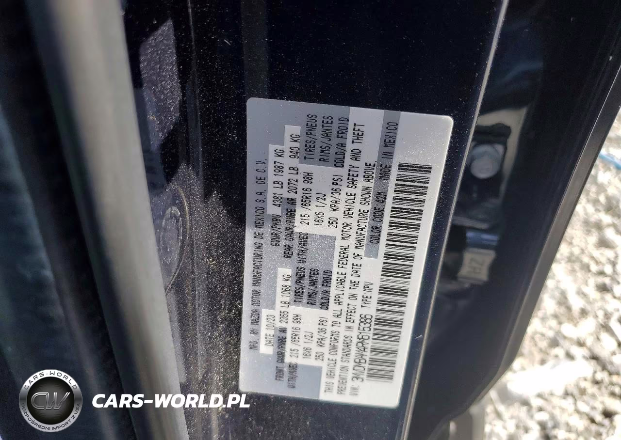 2024 Mazda Cx-30 VIN:3MVDMBAM4RM615386 - 12