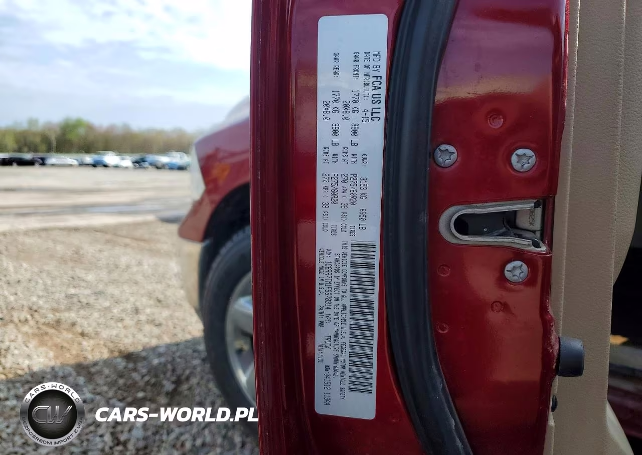 2015 Ram 1500 Slt VIN:1C6RR7TM1FS678314 - 12