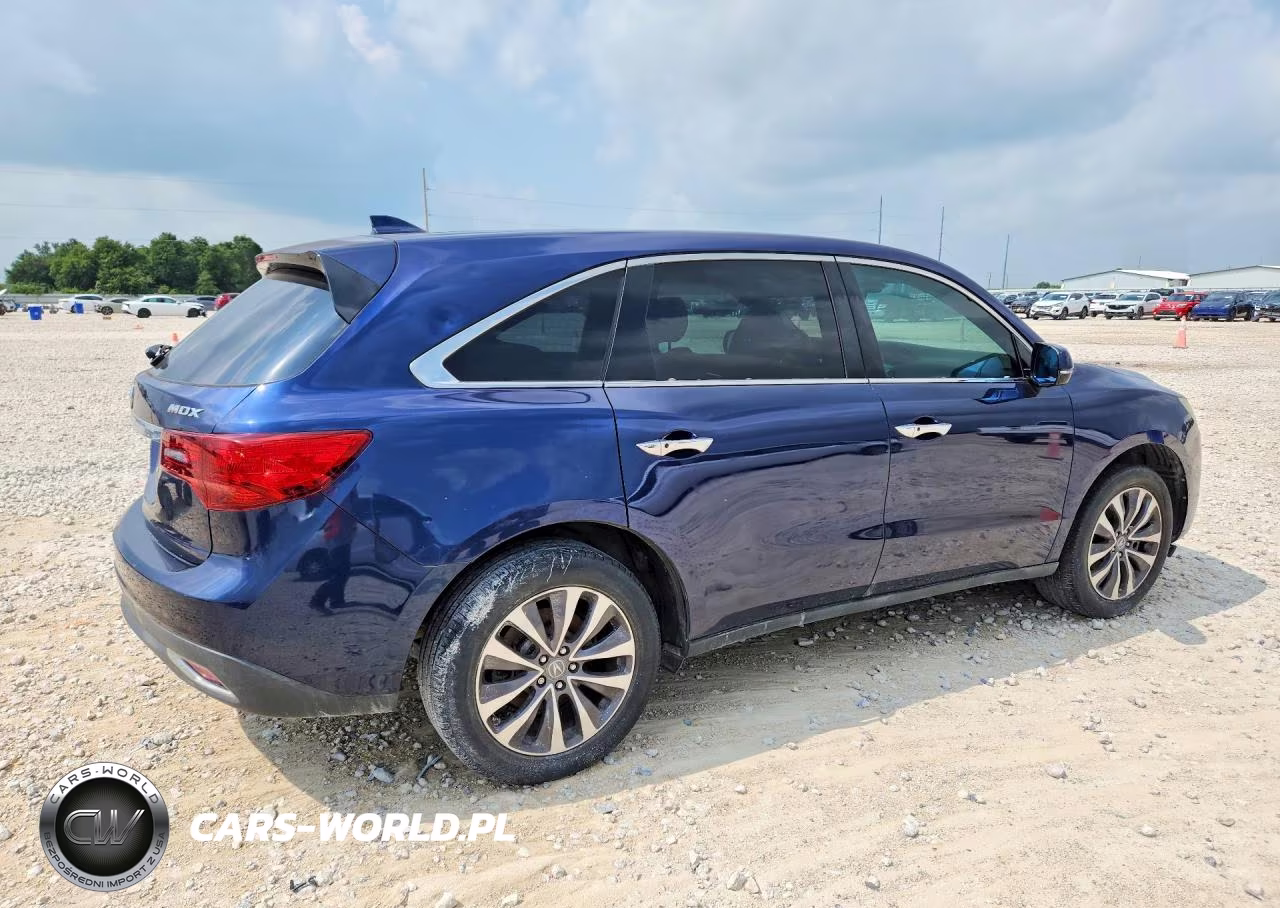 2015 Acura Mdx Technology VIN:5FRYD3H43FB011082 - 3