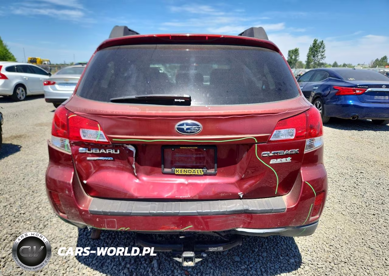 2011 Subaru Outback 2.5I Premium VIN:4S4BRBGC5B3416892 - 6