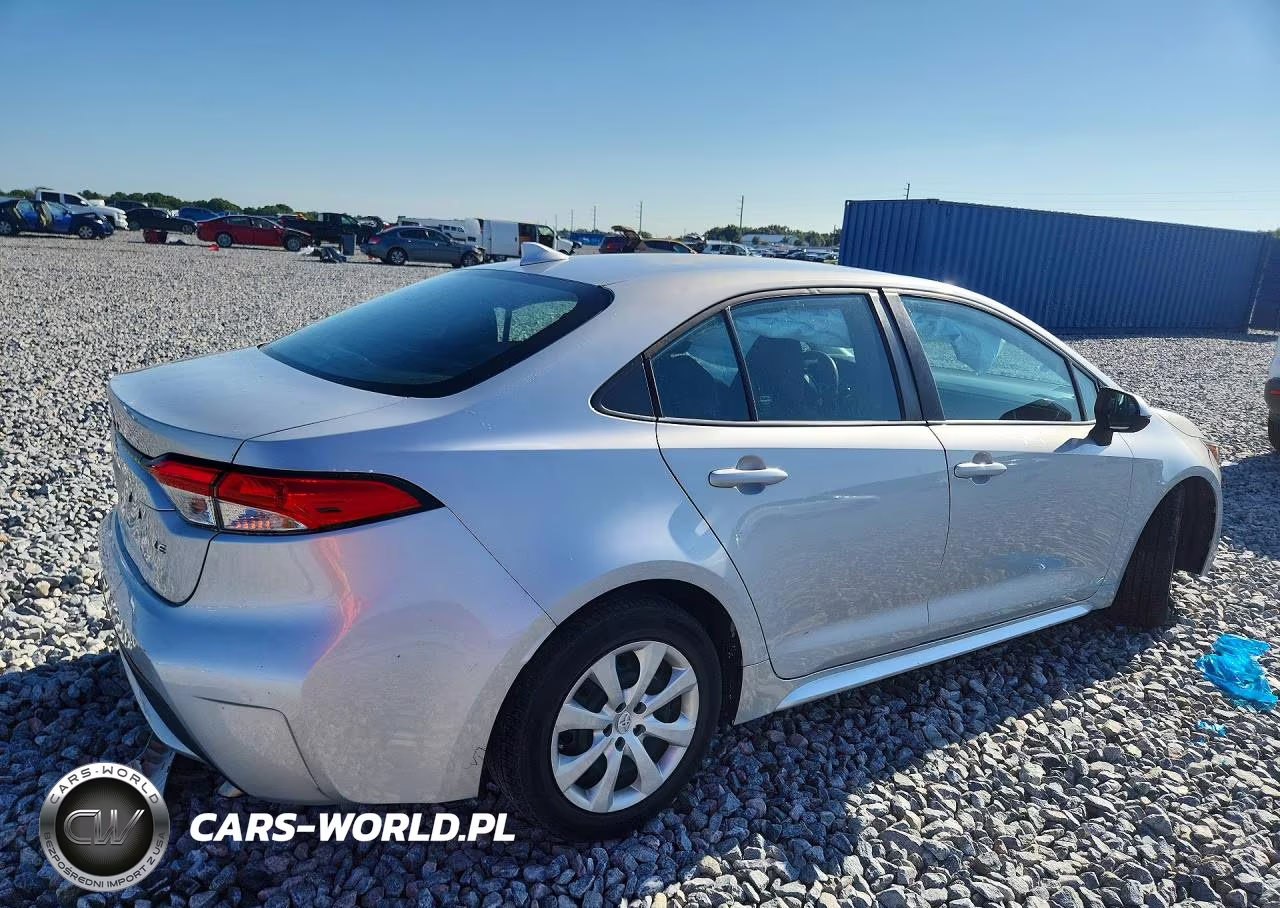 2021 Toyota Corolla Le VIN:5YFEPMAE7MP219052 - 3