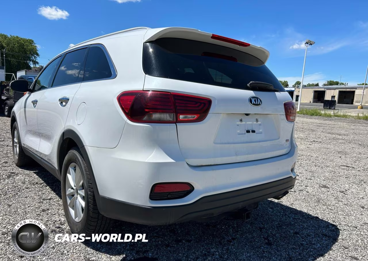 2019 Kia Sorento Lx VIN:5XYPGDA33KG454475 - 3
