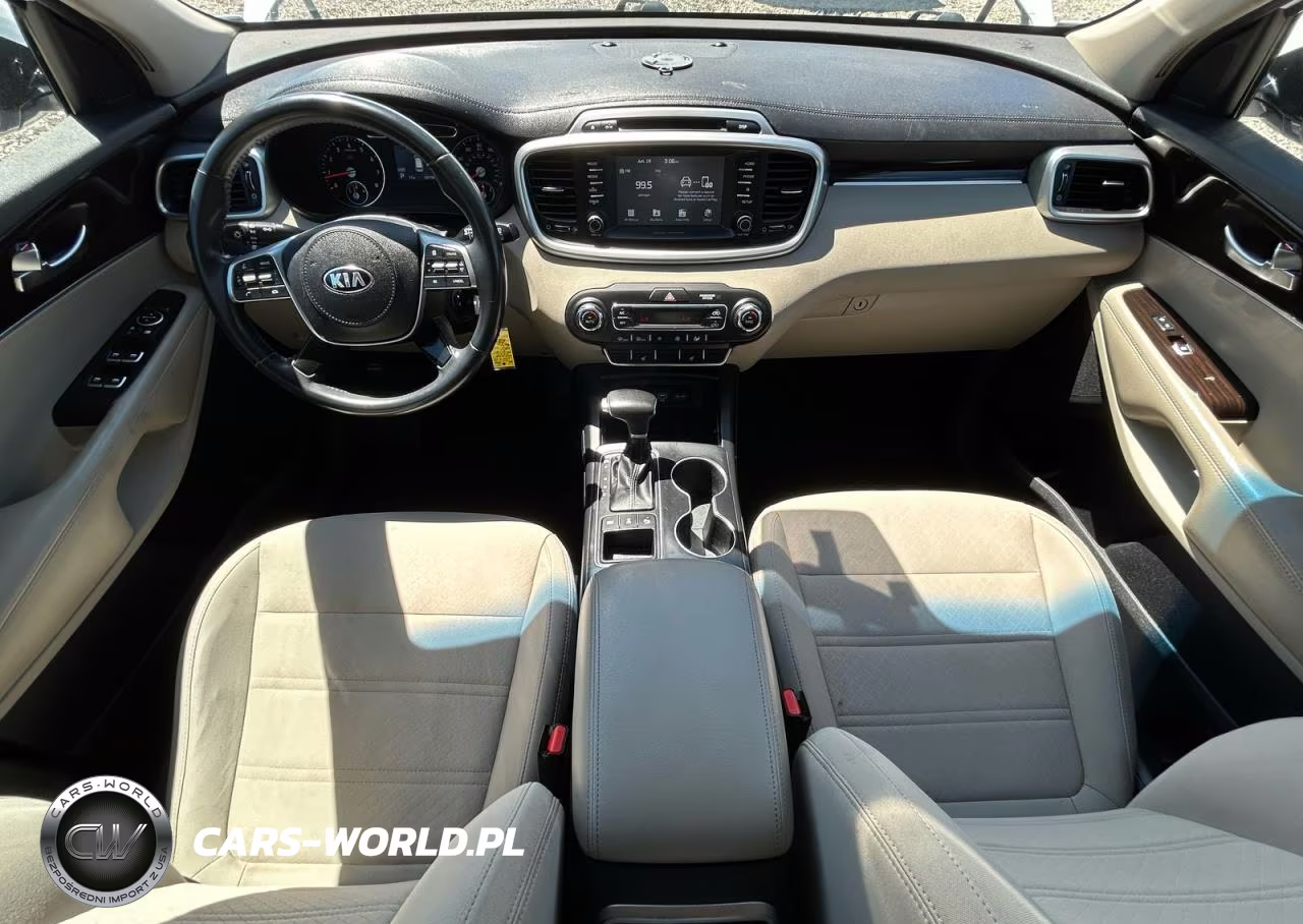 2019 Kia Sorento Lx VIN:5XYPGDA33KG454475 - 9