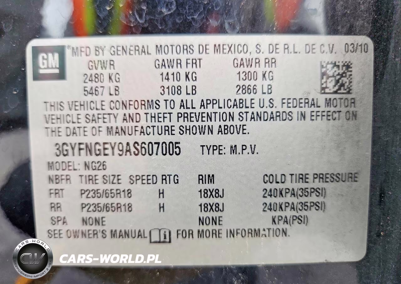 2010 Cadillac Srx VIN:3GYFNGEY9AS607005 - 13