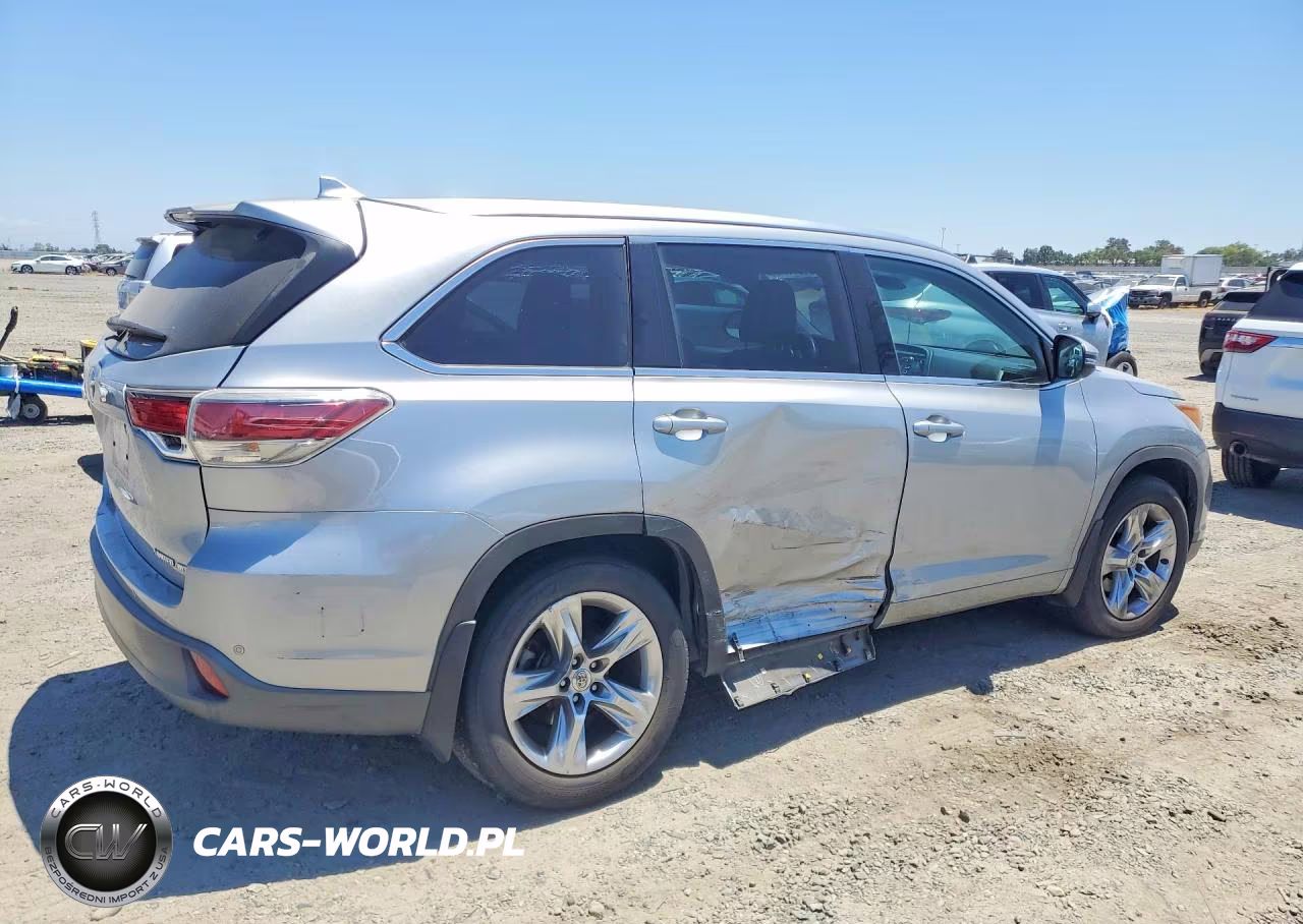 2015 Toyota Highlander Limited Platinum VIN:5TDDKRFH7FS073790 - 3