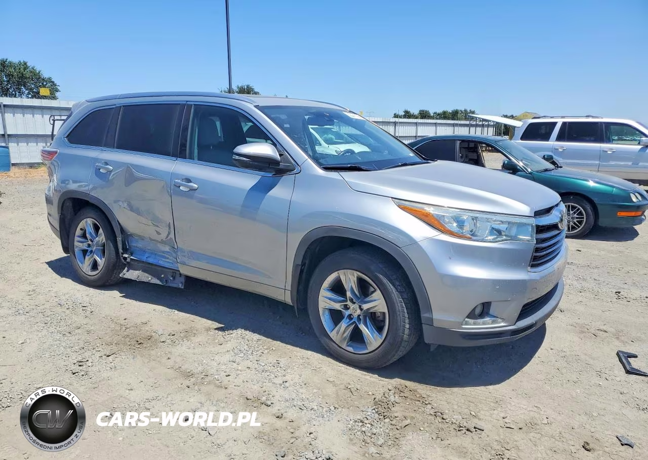 2015 Toyota Highlander Limited Platinum VIN:5TDDKRFH7FS073790 - 4
