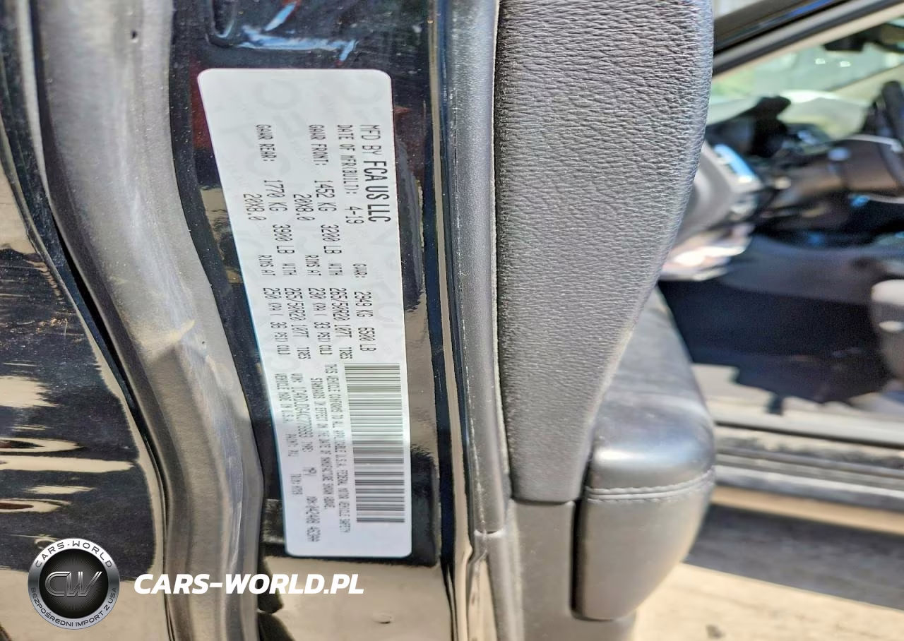 2019 Dodge Durango Gt VIN:1C4RDJDG4KC778893 - 13