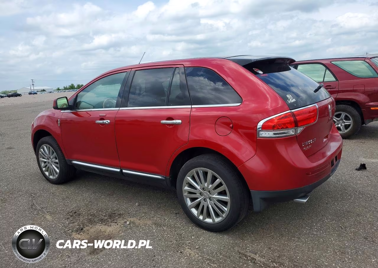 2011 Lincoln Mkx VIN:2LMDJ8JK9BBJ15680 - 2
